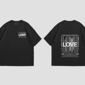 Love unisex oversize T Shirt